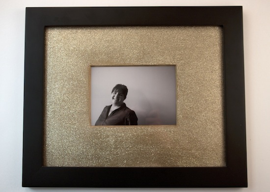 Add Some Glitter to Your Plain Mat Frames - Make and Takes